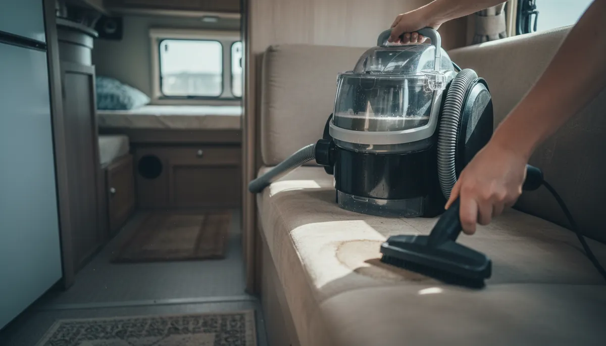Comment nettoyer un camping-car avec une shampouineuse ?