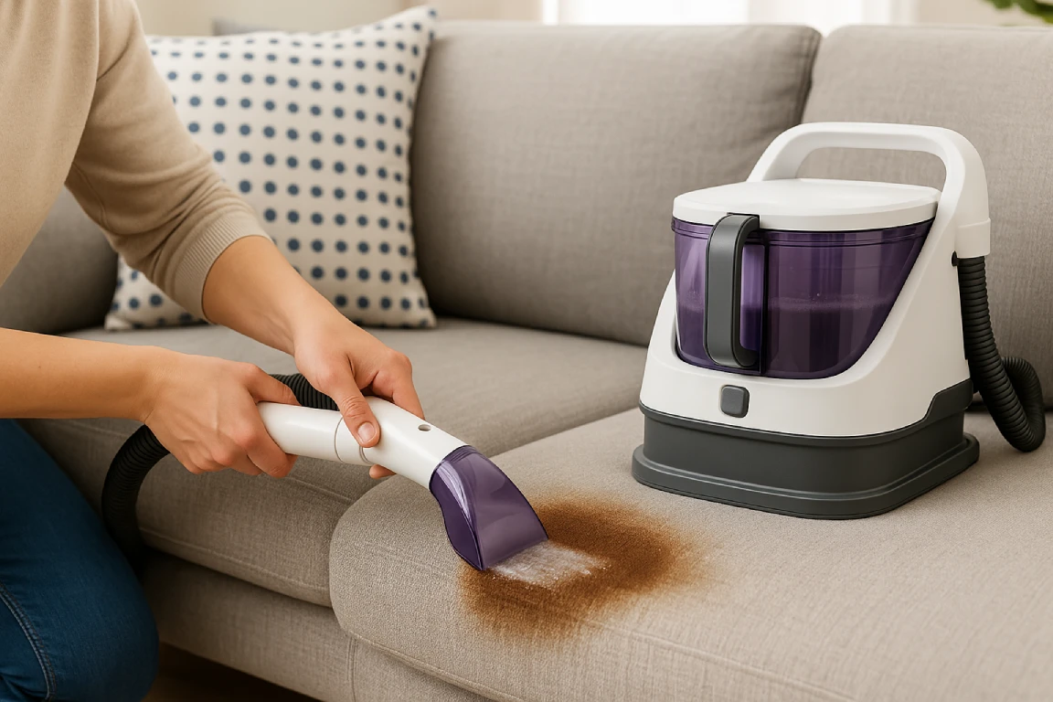 nettoyer canapé shampouineuse